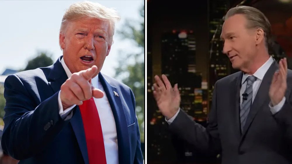 Trump Rebukes Bill Maher on Truth Social After White House Dinner, Calls Meeting a "Total Waste of Time"