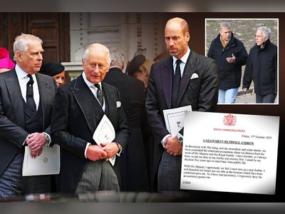 Le gouvernement britannique envisage une loi pour retirer le prince Andrew de la ligne de succession royale.