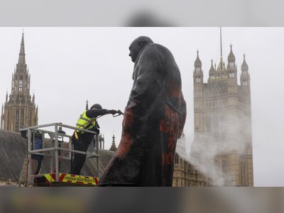 Man Arrested After Churchill Statue Defaced in Central London