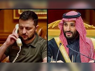Zelenskyy Offers Saudi Crown Prince Assistance to Counter Iranian Drone Threat