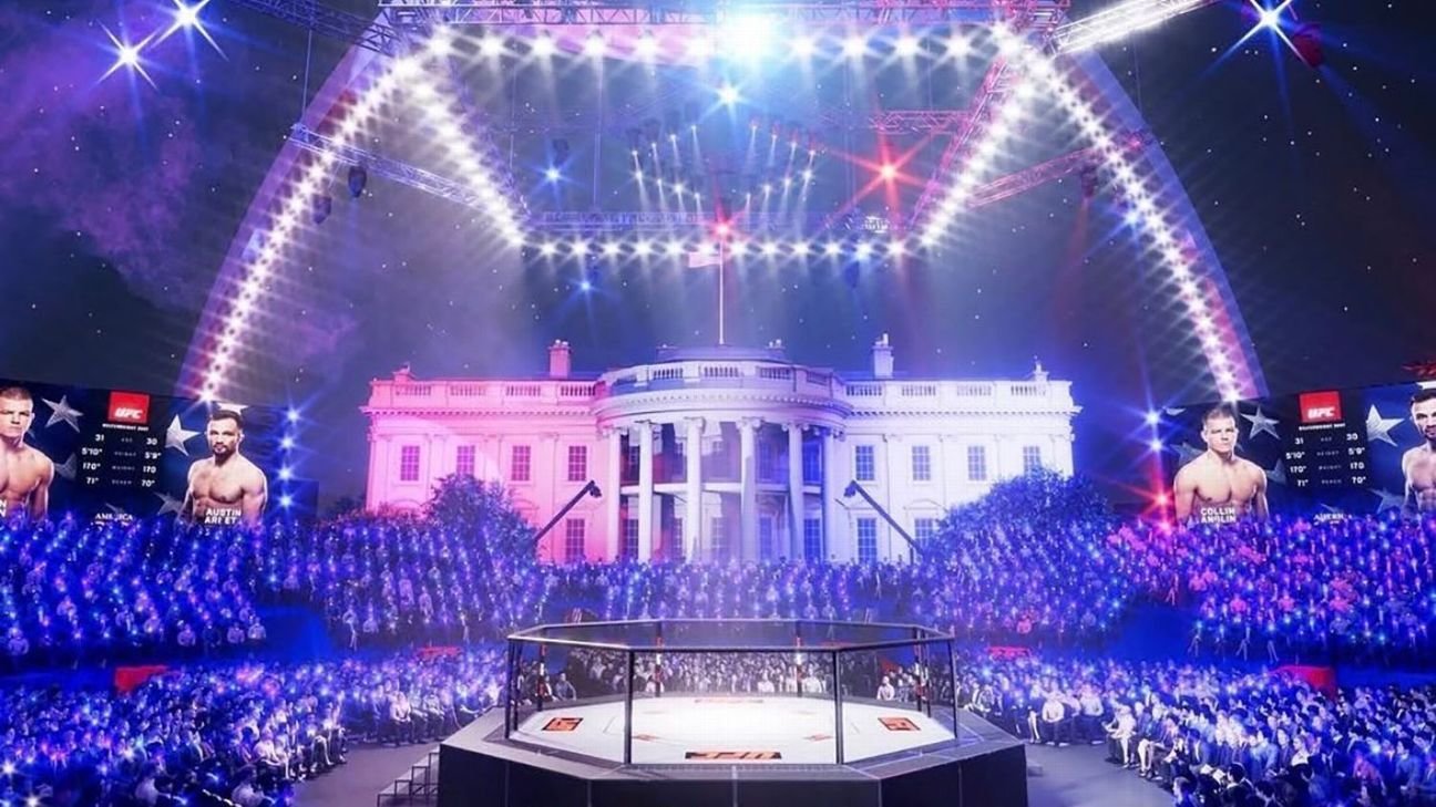 دانا وايت يعلن عن 85,000 تذكرة مجانية لحدث UFC التاريخي في البيت الأبيض