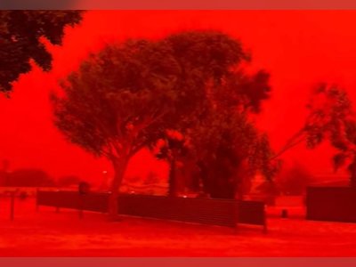 Eerie Red Skies Blanket Parts of Australia as Extreme Weather Conditions Intensify