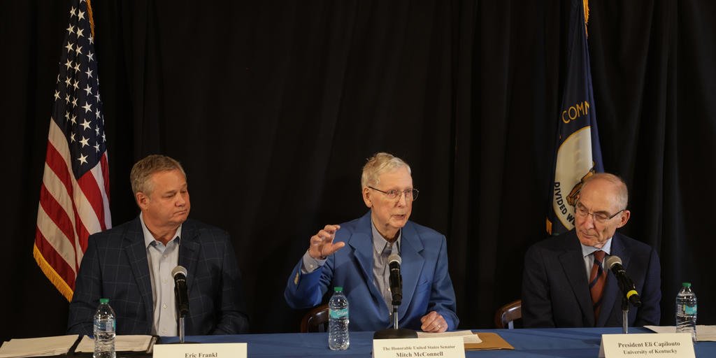 Senator McConnell Visits Kentucky to Highlight Federal Investment in Local Projects