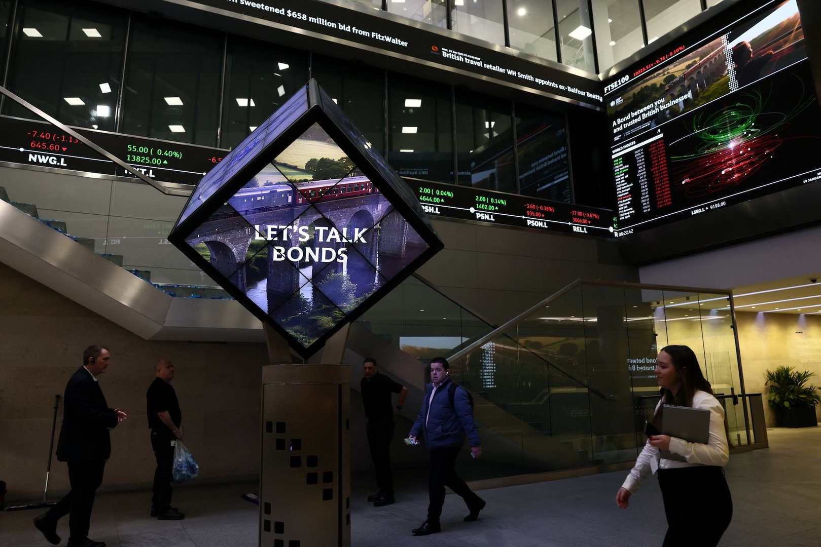 UK Stocks Ease as Ceasefire Doubts in Middle East Weigh on Investor Confidence