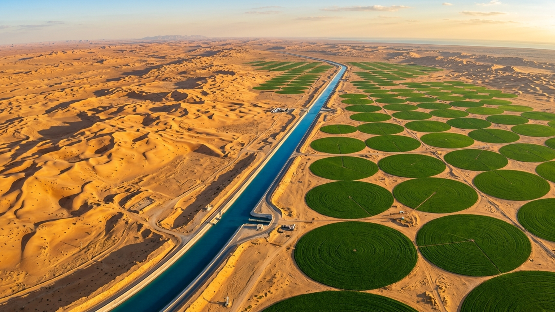 Middle East Powers Invest Trillions in Ambitious Projects to Transform Desert Landscapes