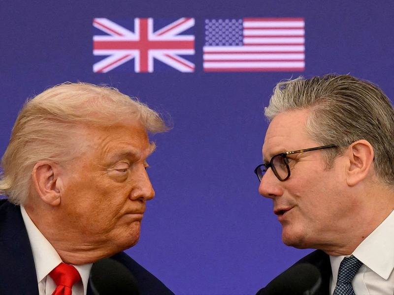 Trump Signals Strong Response on Trade as UK Diverges on Iran Strategy