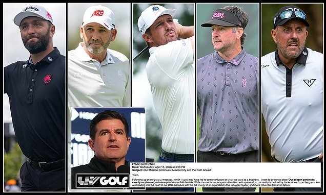 Concerns Rise Over LIV Golf Schedule as Regional Tensions Prompt Internal Review