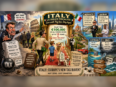 Italy’s €100K Tax Gambit: Europe’s Soft Power Tax Haven