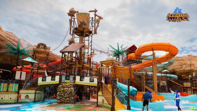 Aquarabia, Middle East's Largest Water Park, Opens to Public at Qiddiya City