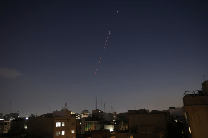 Air Defense Systems Activated in Tehran Amid Reports of Hostile Aerial Activity