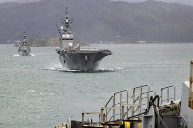 Russia Expresses Concern Over Japanese Navy's Participation in Joint Drills With US
