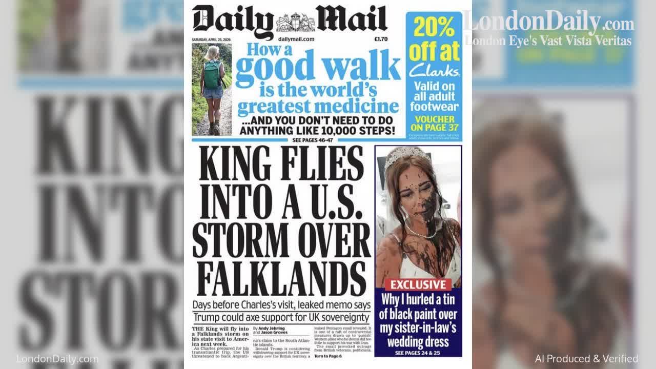 A Leak, a King, and a Fracturing Alliance - London Daily