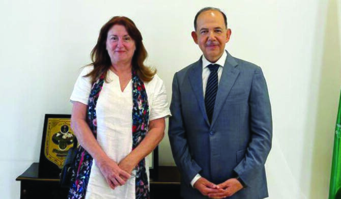 Saudi Ambassador to Brazil Meets Greek Counterpart