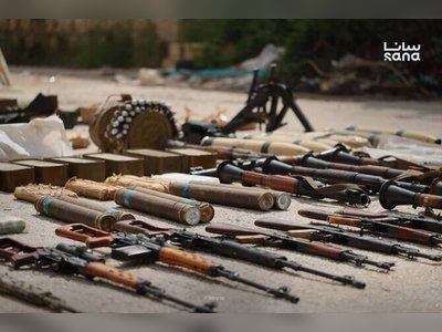Syrian Authorities Dismantle 'Terrorist Cell' in Homs, Seize Large Cache of Weapons