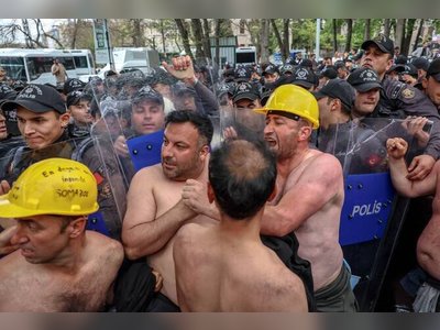 Turkish Police Disperse Miner Protest Over Unpaid Wages