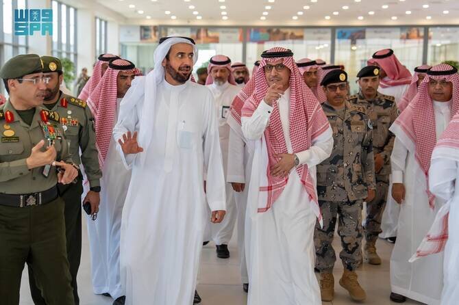 Hajj Minister, GACA President, and ZATCA Governor Review Readiness of Al-Haditha and Jadidat Arar Ports for Pilgrims