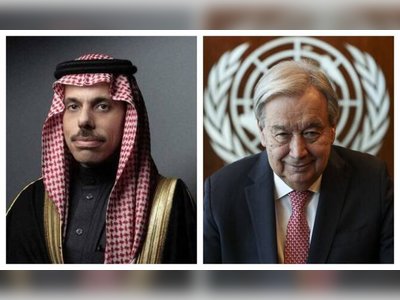 Saudi FM Discusses Regional Developments with UN Chief