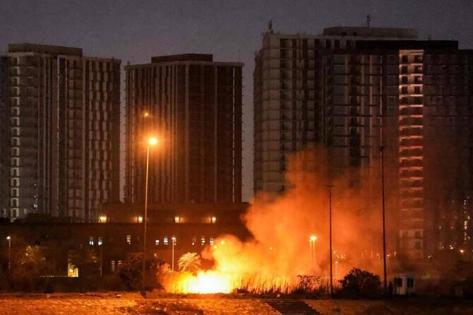 Iraq Air Defenses Fire at Drone Over Baghdad's Green Zone