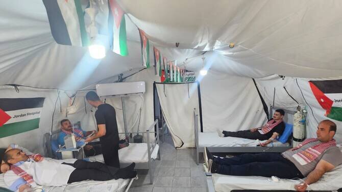 Jordanian Field Hospital Treats Nearly 400,000 Palestinians Over Two Years