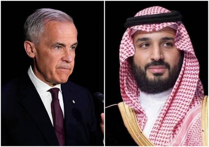 Saudi Crown Prince and Canada's PM Carney Discuss Regional Developments