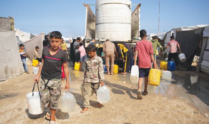 Rats and parasites infest Gaza’s tent camps, spreading disease among displaced Palestinians
