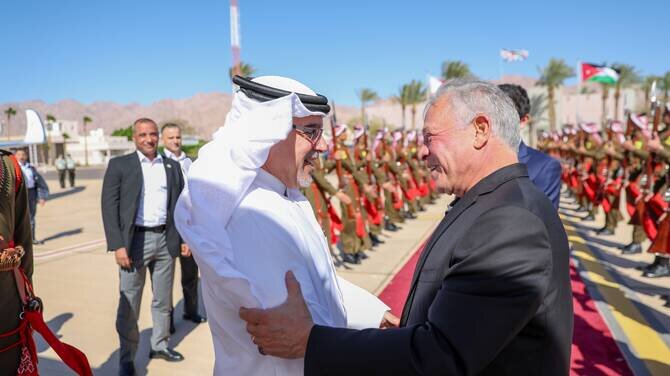 Jordanian King and Bahraini Crown Prince Call for Deal to End US-Iran War for Regional Stability
