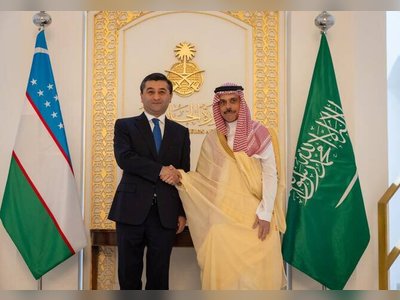 Saudi Crown Prince Receives Written Message from Uzbek President