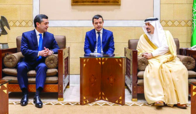 Riyadh Governor Receives Uzbekistan's Foreign Minister
