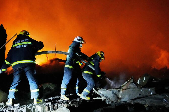 Blast at Fireworks Factory in China's Hunan Kills 21, President Xi Calls for Investigation