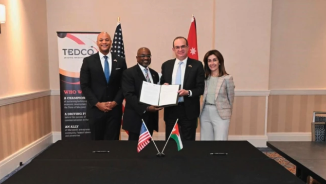 Jordan Strengthens Tech Ties with U.S. through TEDCO Partnership