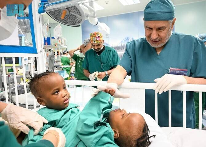 Separation of Tanzanian Conjoined Twins Begins in Riyadh