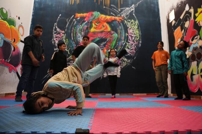 Gaza Breakdancing School Offers Respite and Catharsis to Youth