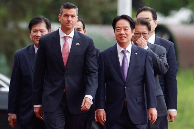 Taiwan Welcomes Paraguay President Amid China's Diplomatic Pressure