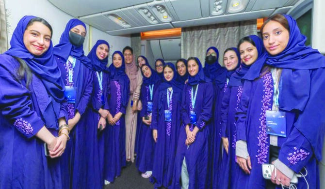 Saudi Princess Reema Meets Delegation Headed to International Science and Engineering Fair