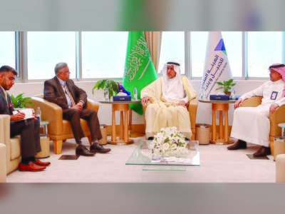 Saudi Royal Commission for Jubail and Yanbu President Receives Indian Ambassador