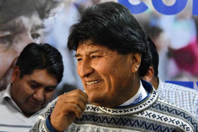 Bolivia Court Reissues Arrest Warrant for Morales Over Minor Trafficking Charges