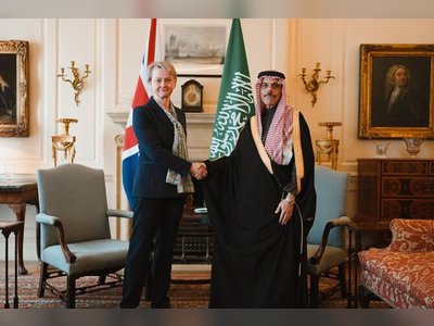 Saudi and British Foreign Ministers Discuss Efforts to Reopen Strait of Hormuz