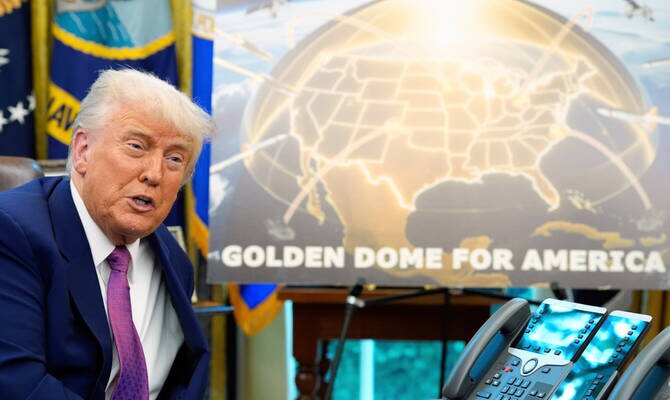CBO Estimates Trump's 'Golden Dome' Missile Defense Plan to Cost $1.2 Trillion