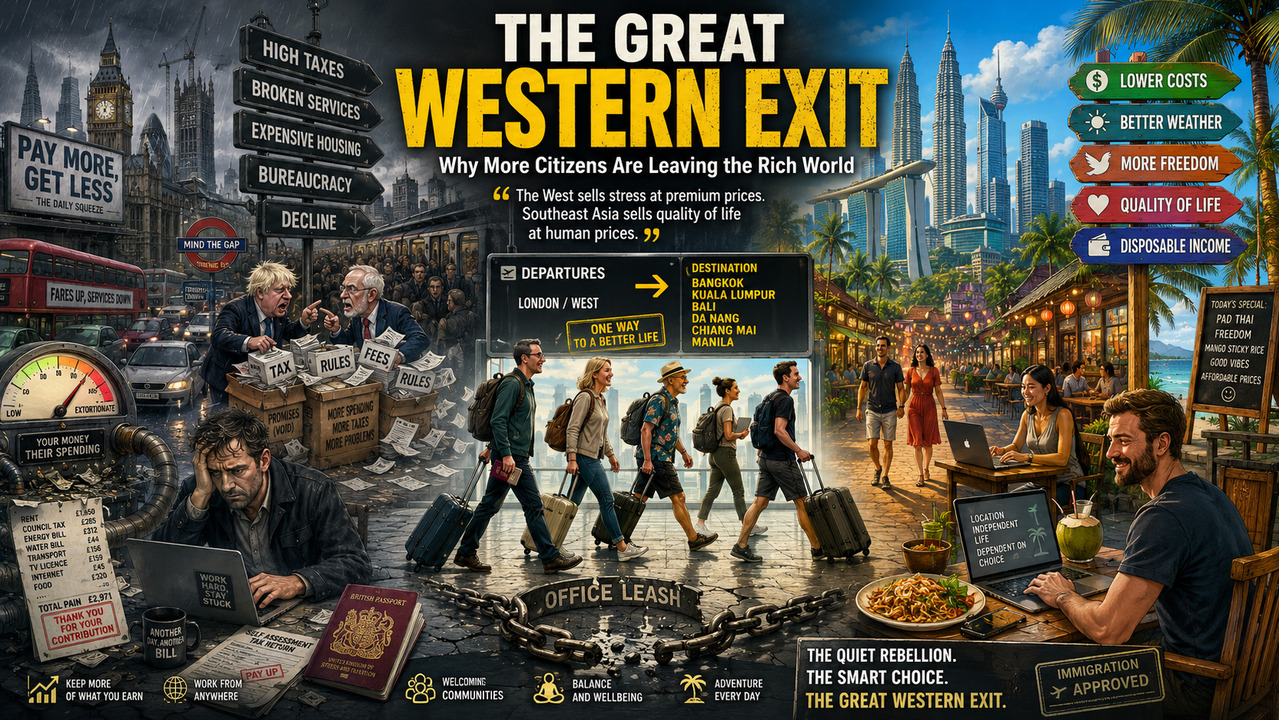 The Great Western Exit: Why Best Citizens Are Fleeing the Rich World [PODCAST]