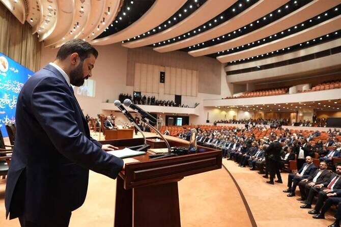 Artillery Fire in Baghdad Celebrates New Government