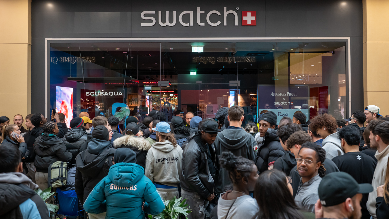 Swatch Store Closures Triggered After Frenzy Over Limited-Edition Watch Release