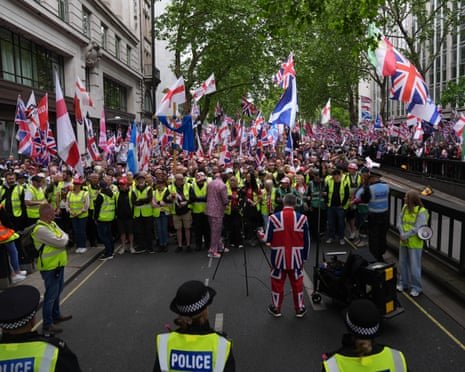 London Rally Sparks Security Concerns as Tommy Robinson Rallies Crowd with ‘Battle of Britain’ Language