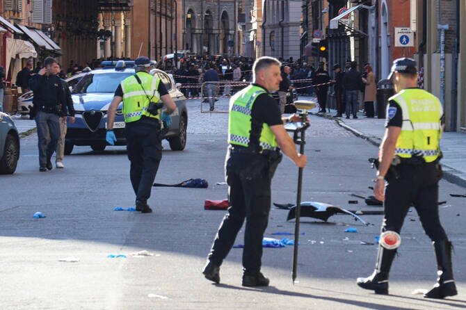 Italian Prime Minister Visits Modena Car Incident Victims