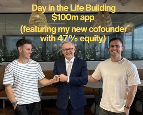 Australian Startup Founders Turn AI Memes Into Political Weapon Over Capital Gains Tax Overhaul