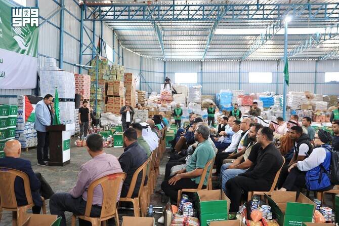 KSrelief Program Supports Food Security in Gaza
