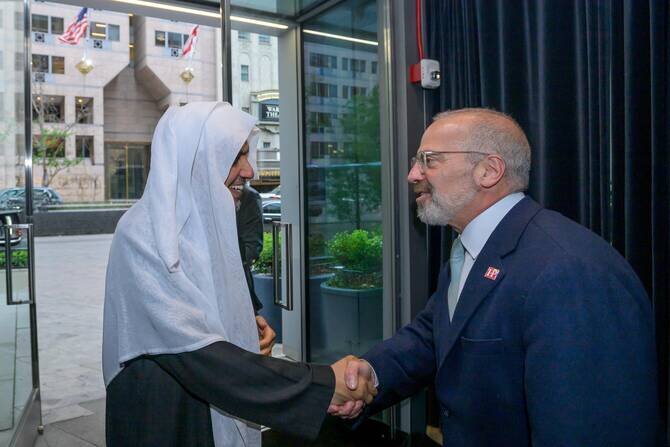 Muslim World League's Chief Discusses Global Issues and Religion with Foreign Policy Magazine