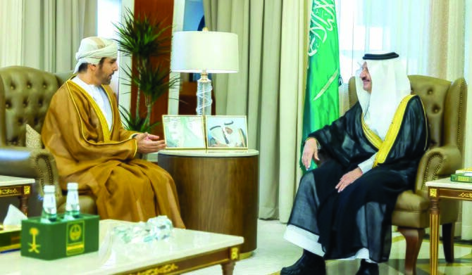 Saudi Arabia's EP Governor Meets Oman's Ambassador, Jeddah Governor Receives Georgian Envoy