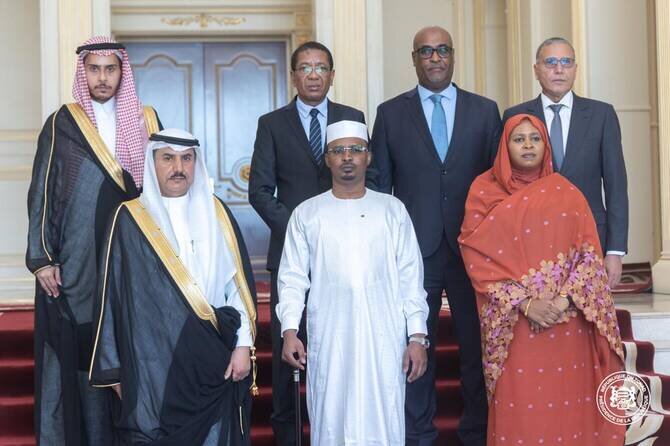 Saudi Ambassador Presents Credentials to Chadian President
