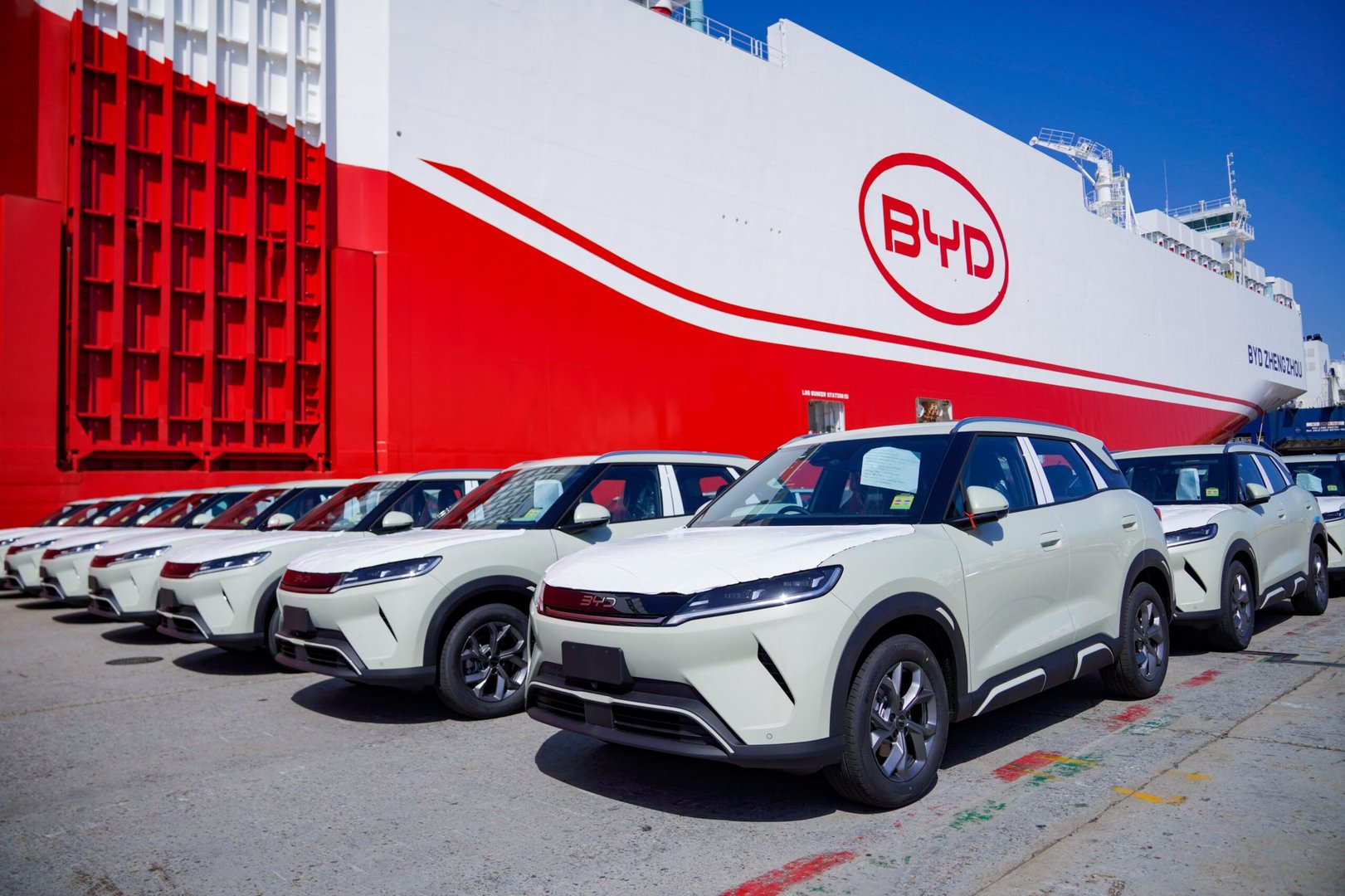 BYD Expands Global Export Strategy as Nearly 5,000 Electric Vehicles Head to Australia on Company-Owned Vessel