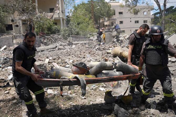 Lebanon Confirms Israeli Strike Results in 11 Deaths, Including Two Children